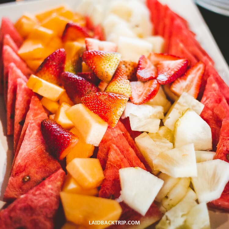 Food on Galapagos Cruise